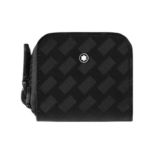 MONTBLANC Leather Earphone Case Unisex Black