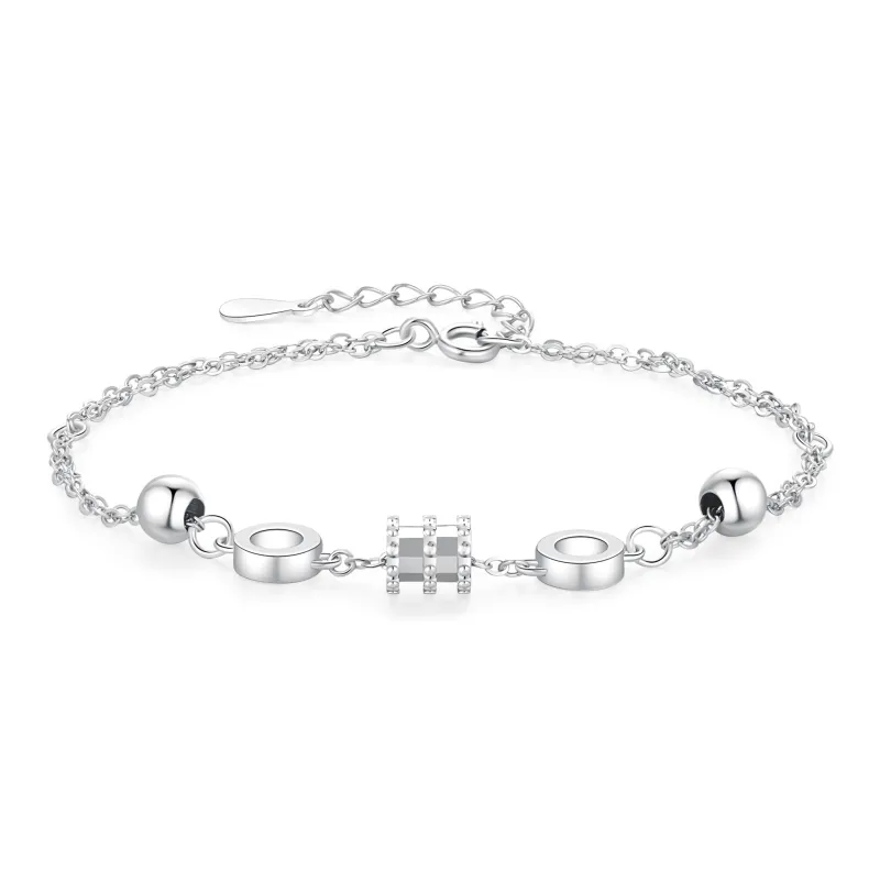 Branded Jewelry S925 Silver Bracelets Women's-0