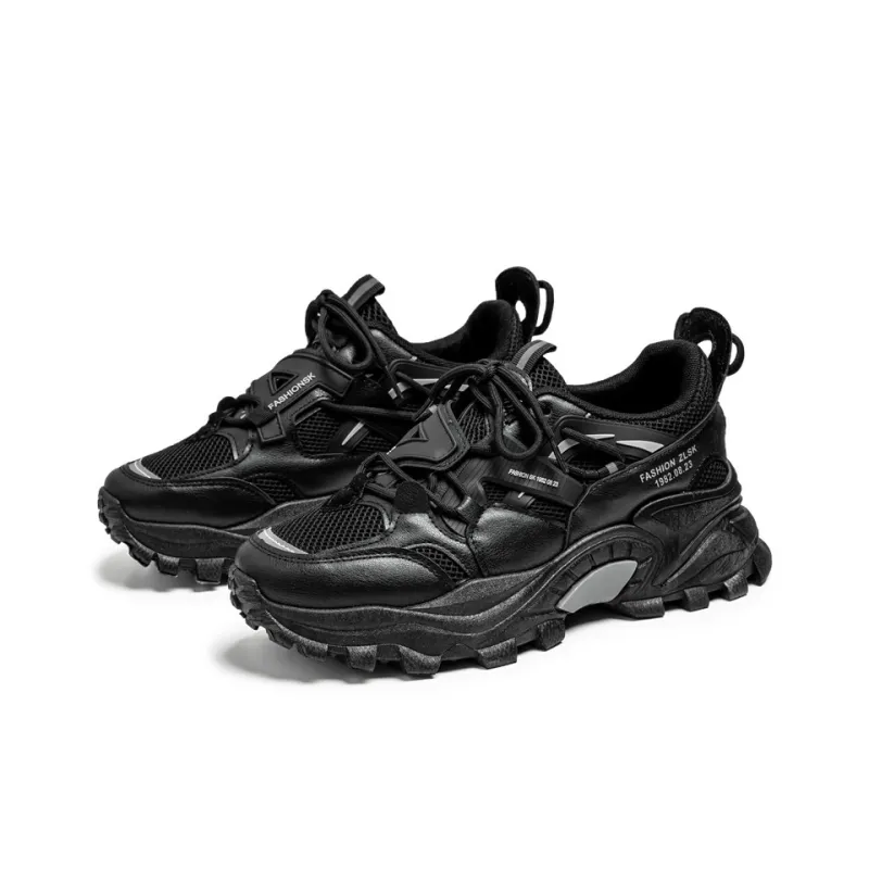 ΛOLUNKΛ Abrasion Resistant Low Top Chunky Sneakers Men's-2