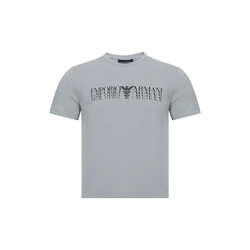 EMPORIO ARMANI T Shirts Men Gray-2