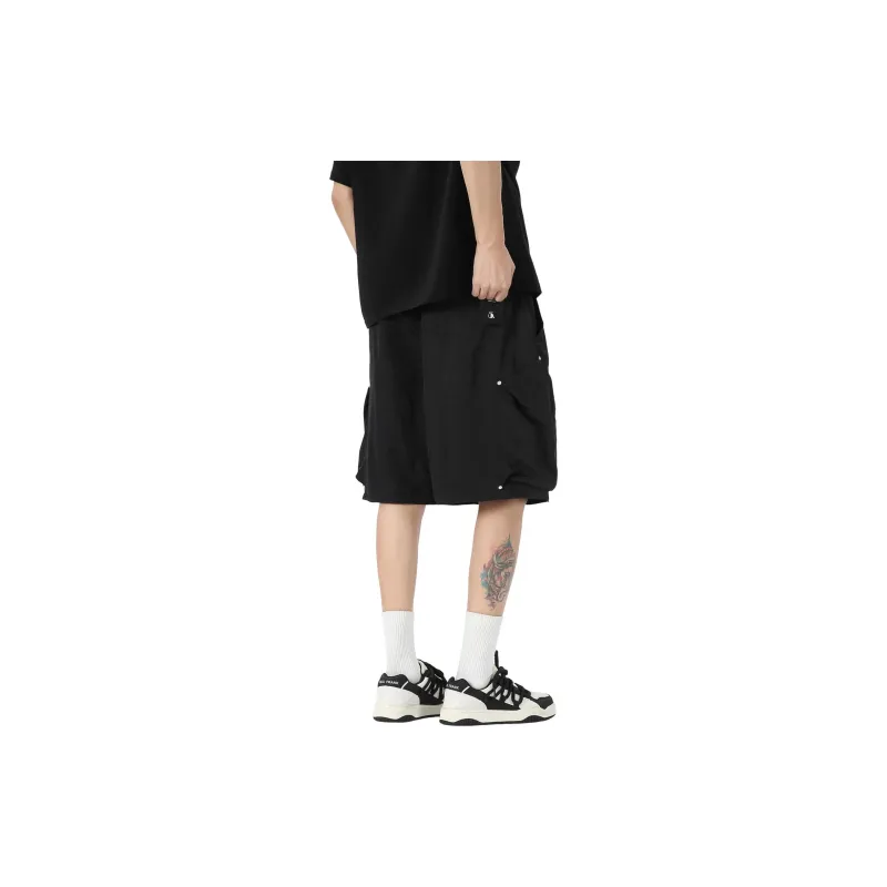 CREAZIONI LA FANTASIA E MOBILE Cargo Shorts Unisex Black-1