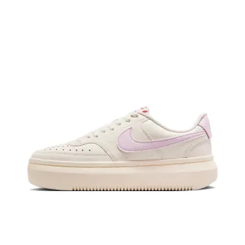 Nike Court Vision Alta Anti Slip Wear Resistant Low Top Skateboard Shoes Women's Beige Pink