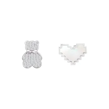 YUJIANDOUDOU S925 Silver Earrings Women's