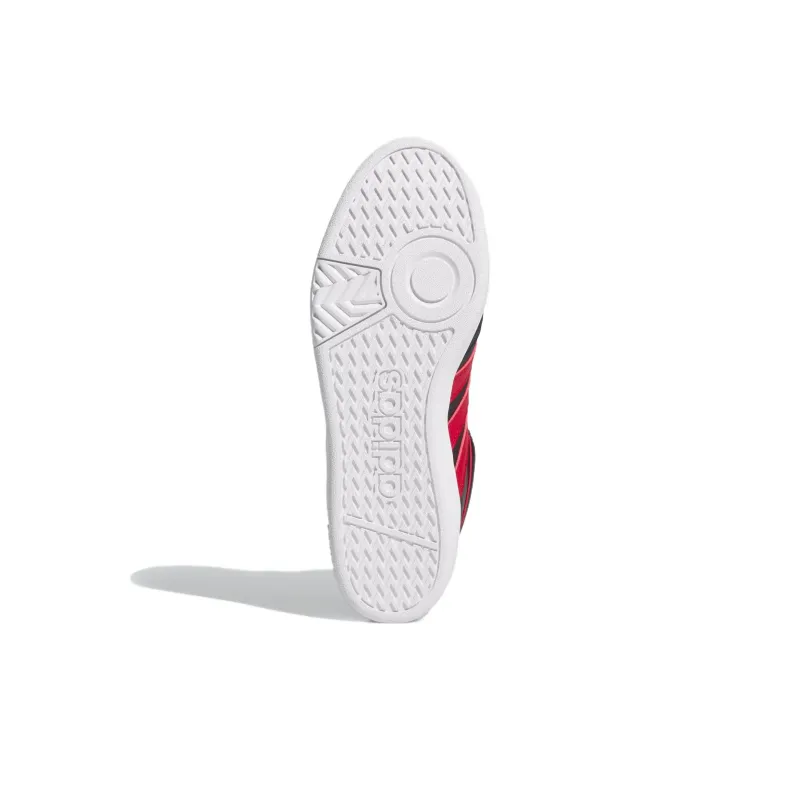 Adidas Hoops 4.0 Mid Core Black Team Victory Red Cloud White-4