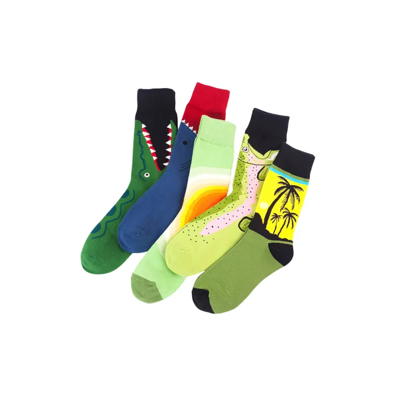 ALPLUME Mid Calf Socks Unisex Combo Set-14