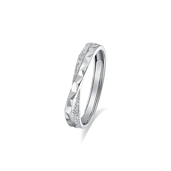 VEZA Sterling Silver Rings Unisex-3