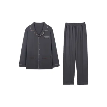 Huggy Kissy Pajama Set Men's Pencil Gray