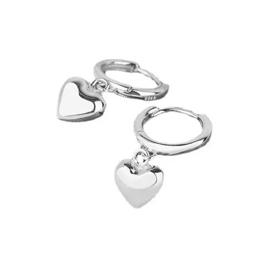 U state 925 Sterling Silver Earrings Women's-0