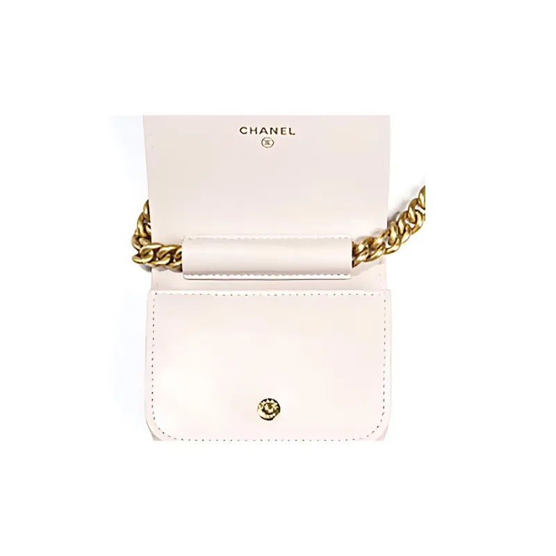 CHANEL Leboy Grain Calfskin Fanny Pack Women's Pink-4