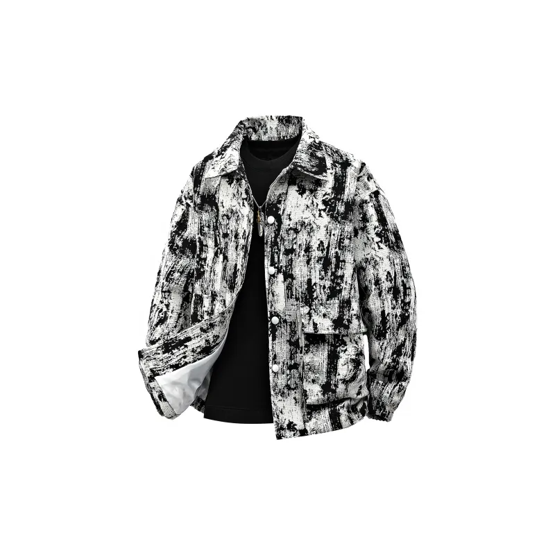 Dopamine Dressing Gradient Trendy Brand Single Breasted Luxury Streetwear Workwear Coach Jackets & Coats Unisex-0