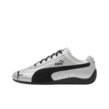 PUMA Speedcat Collection Anti Slip Wear Resistant Low Top Casual Shoes Unisex Black Silver