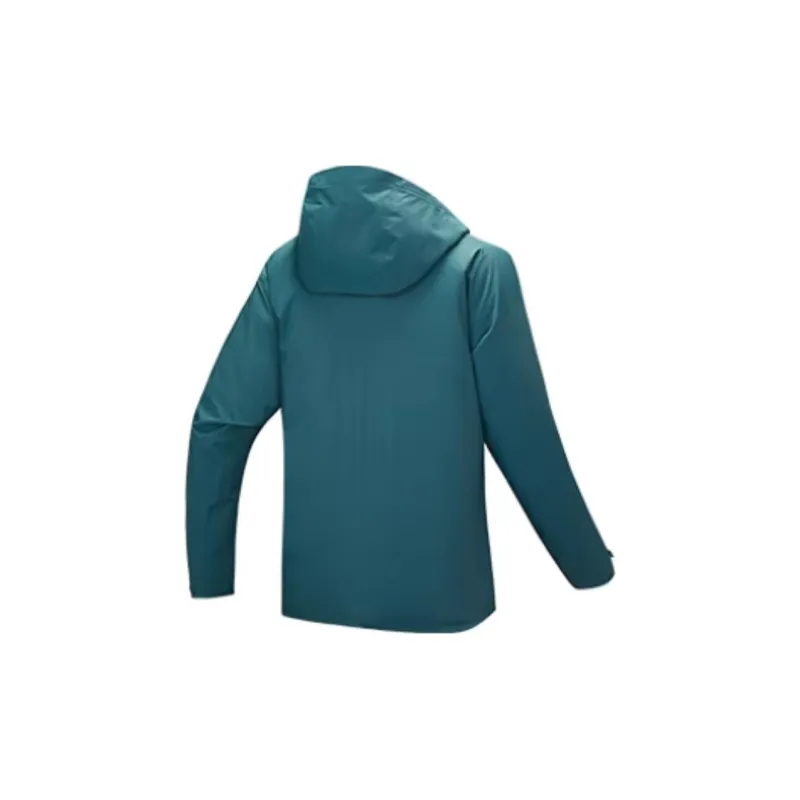 Anta Outdoor Collection Waterproof And Windproof Windbreaker Jacket Women's Turquoise Green-1