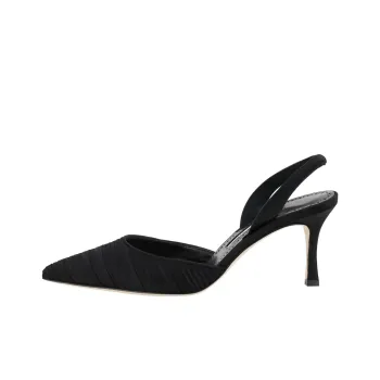 MANOLO BLAHNIK Carolyne Slim Heel High Heels 7cm Women's Black