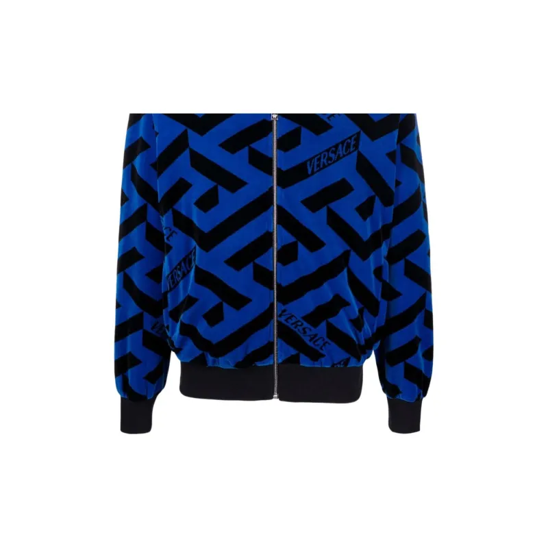 VERSACE Monogram Track Jacket-4