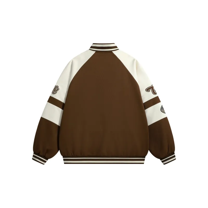 Teddy Bear Collection TEDDY College Series Baseball Jacket Coat Unisex-6