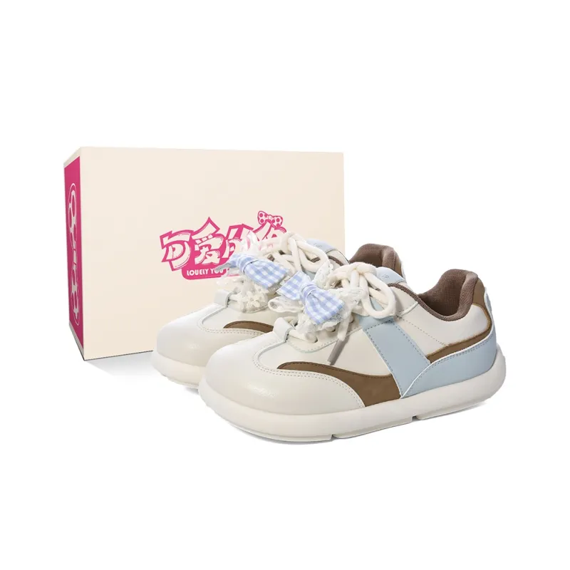 Lovely You Lightweight Wear-Resistant And Slip-Resistant Low-Top Skateboard Shoes Women's-21