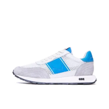PHILIPPE MODEL Wear Resistant Low Top Casual Shoes Men's Gray Blue