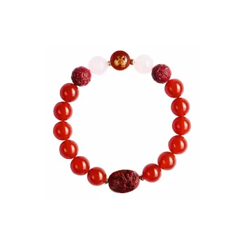 Xifeng Building Cinnabar Bracelets Unisex