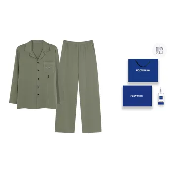 Floating Light Islands Pajama Set Men's