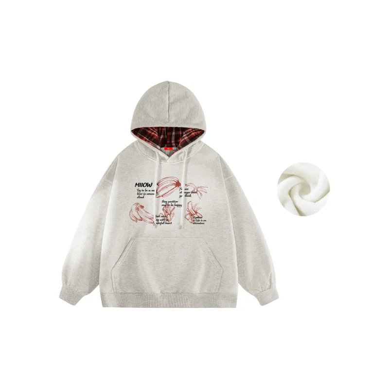MIIOW Trend Party Series Sweatshirt Unisex Black-12