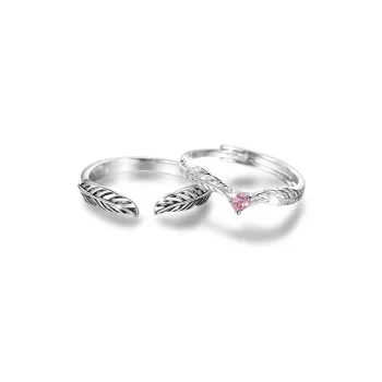 PHOENIXSILY 925 Sterling Silver Rings Unisex