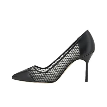 MANOLO BLAHNIK Slim Heel High Heels 9cm Women's Black