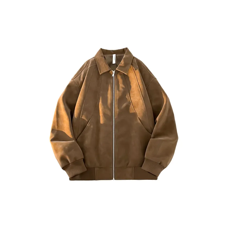 PRESSURE Leather Jacket Coat Unisex-12