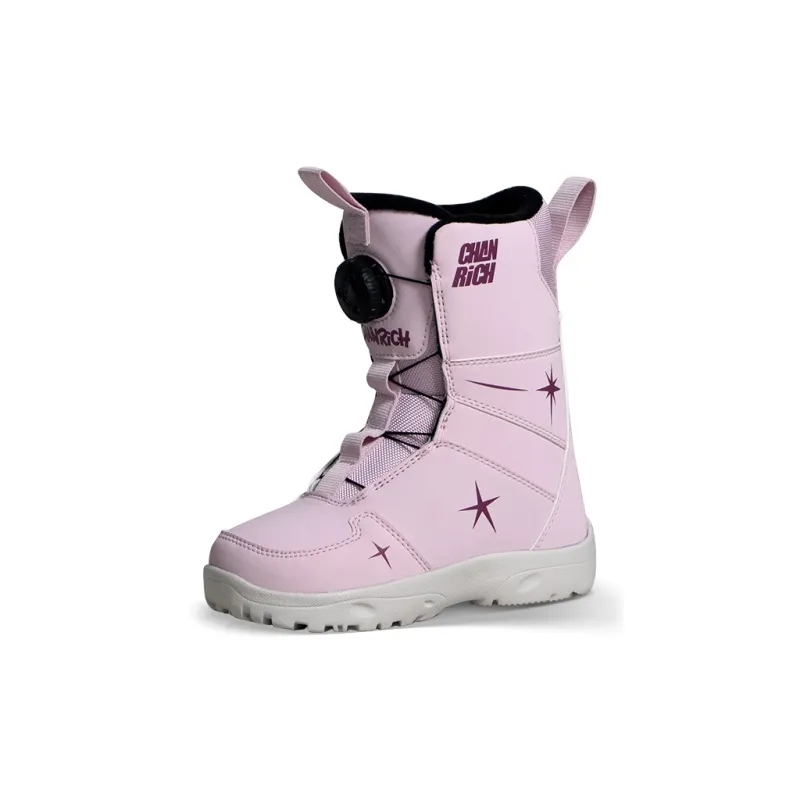 Snow Know The Answer SKTA x CHANRICH Single Snowboard Ski Boots Kids'-6