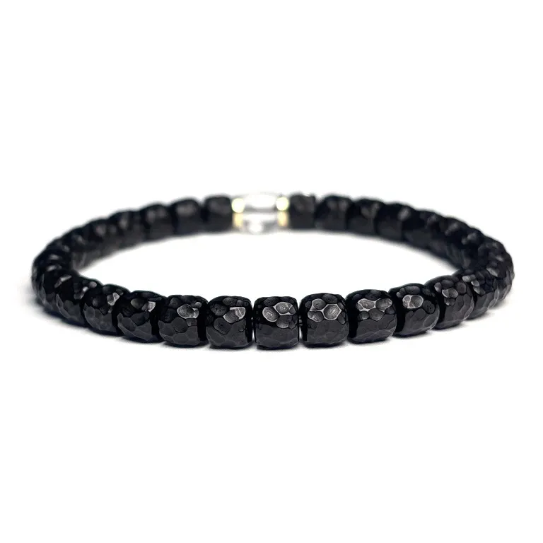 MOUNTAINS AND MANS Coconut Shell Beads New Chinese Style Elegant Good Luck Beaded Bracelet Unisex-6