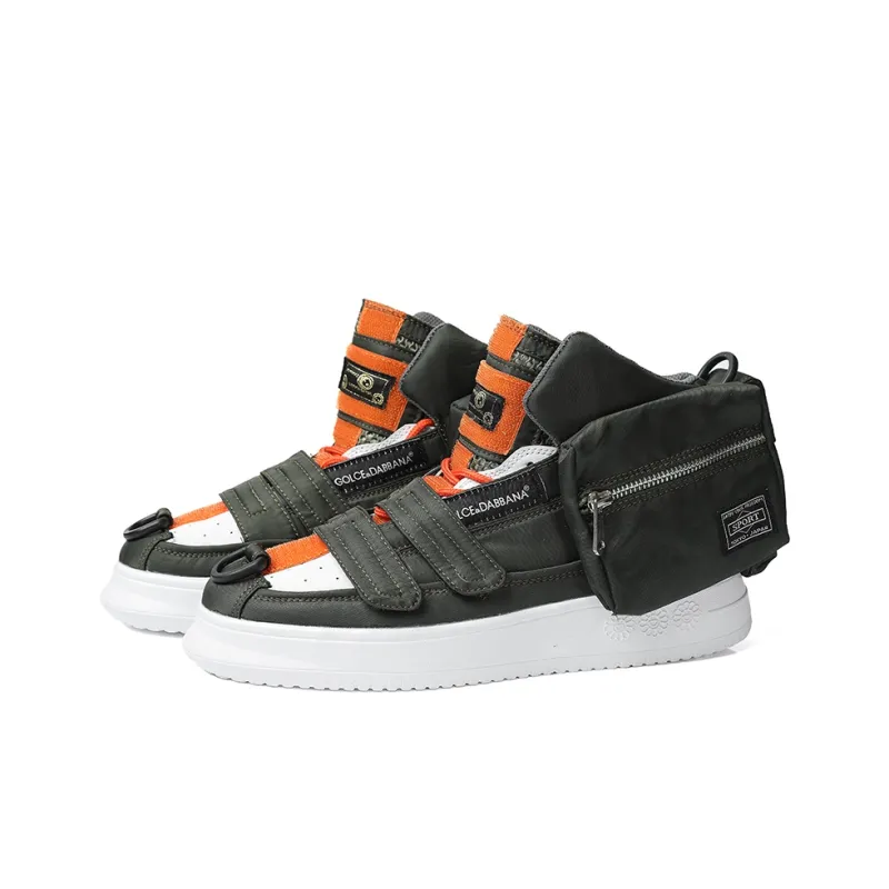 Jerden Smith Abrasion Resistant Balance Cushioning Mid Top Skateboard Shoes Unisex-6