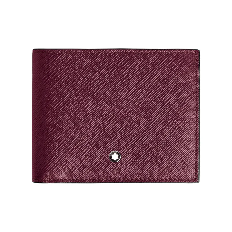 MONTBLANC Calfskin Wallet Women's Burgundy-0