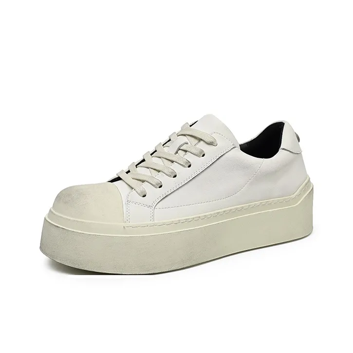 OHJC Slip Resistant Shock Absorbers With Abrasion Resistant Properties Low Top Skateboard Shoes Unisex-10