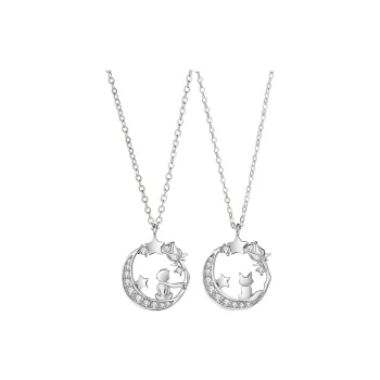 CHINA GOLD 925 Sterling Silver Necklaces Unisex