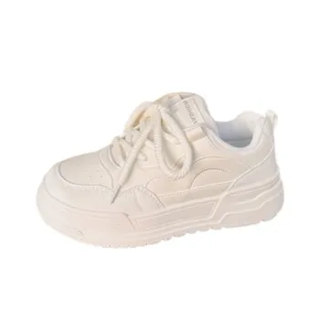 BINGO DUCK Skateboard Shoes Women's Ecru