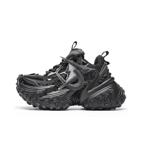 MVA Non slip Wear resistant Impact resistant Low Top Chunky Sneakers Unisex