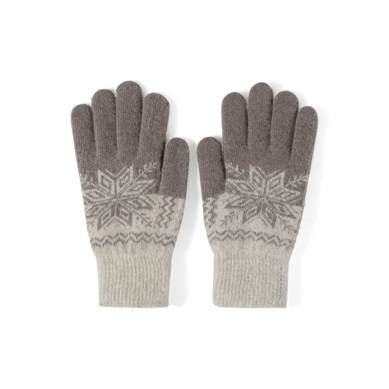 YUZHAOLIN Polyester Knit Gloves Women's-7