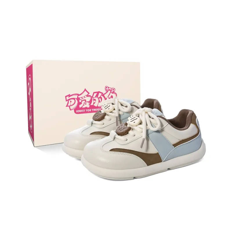 Lovely You Lightweight Wear-Resistant And Slip-Resistant Low-Top Skateboard Shoes Women's-39