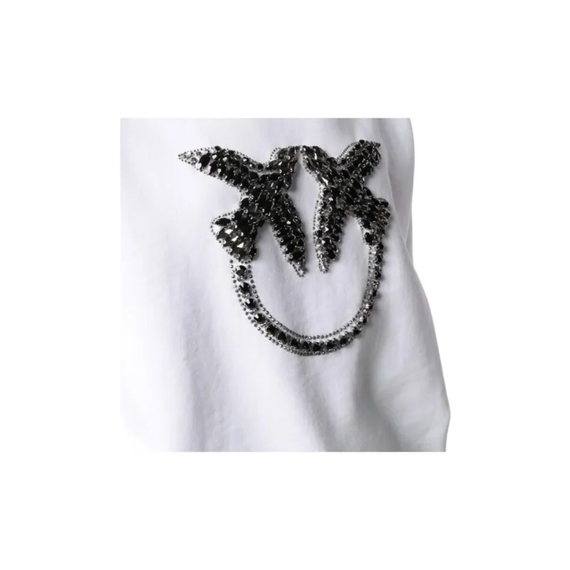 PINKO Sweatshirts Unisex White-4