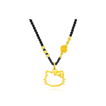 Master Kim Pure Silver Pendant Gold Necklace Unisex