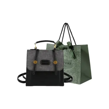 Rainbow Girl PU Handbag, Backpack, Backpack Women's Coffee/Black