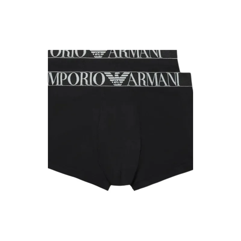 EMPORIO ARMANI Three pack Of Asv Shiny Logoband Organic cotton Boxer Briefs-3