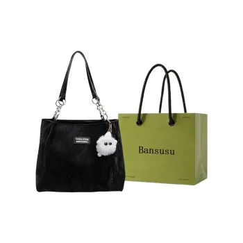 Bansusu Flannelette Handbag Shoulder Bag Regular Women's Multicolor