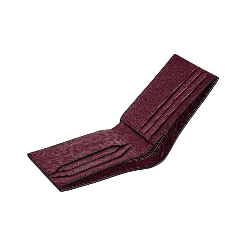MONTBLANC Calfskin Wallet Women's Burgundy-3