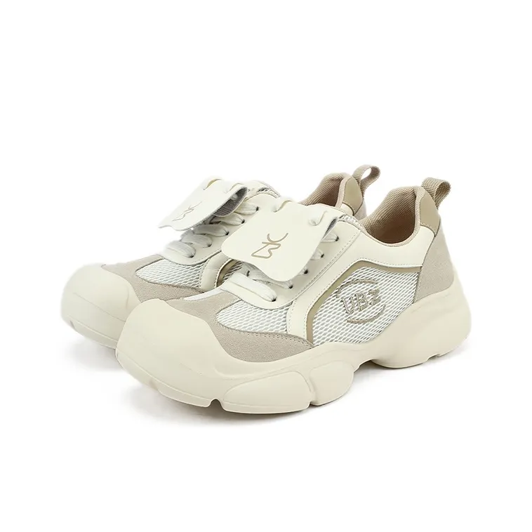 UBZ Height Increasing Low Top Chunky Sneakers Women's-3