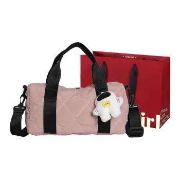 GOX Nylon Shoulder Bag, Crossbody Bag, Handbag Regular Women's White/Khaki/Green/Pink