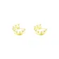 Crown Hoop Earrings[Gold]1 Pair Eh-2150.ebB