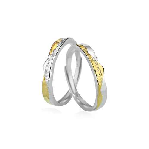 Chongqing Gold Store S925 Silver Rings Unisex