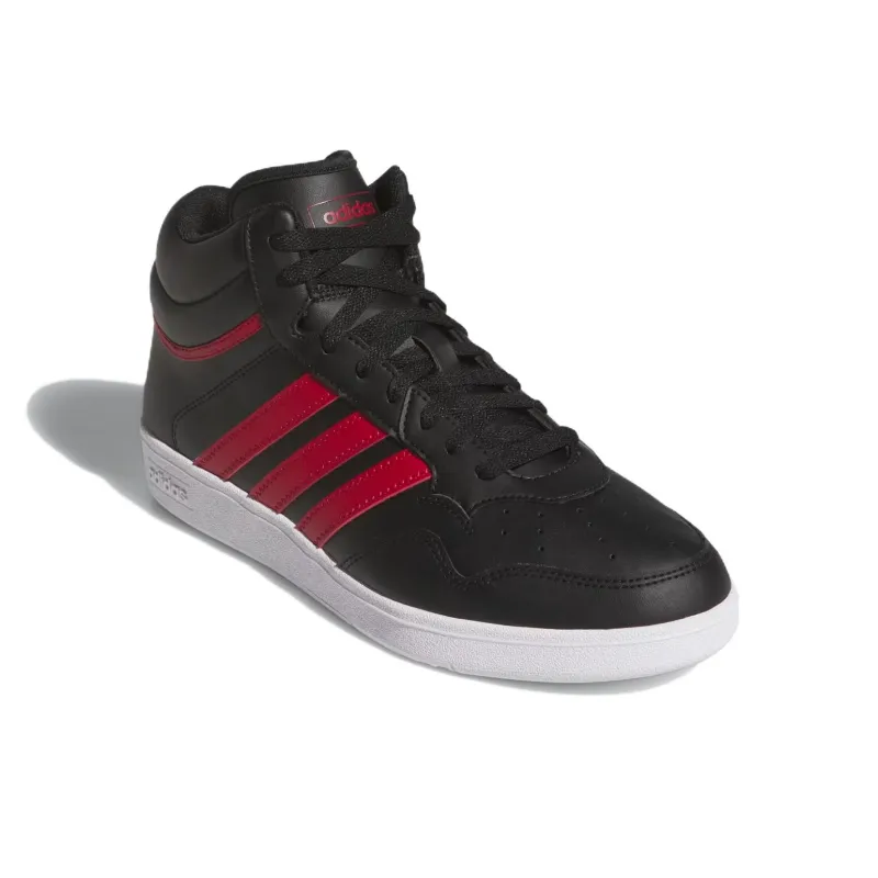 Adidas Hoops 4.0 Mid Core Black Team Victory Red Cloud White-2