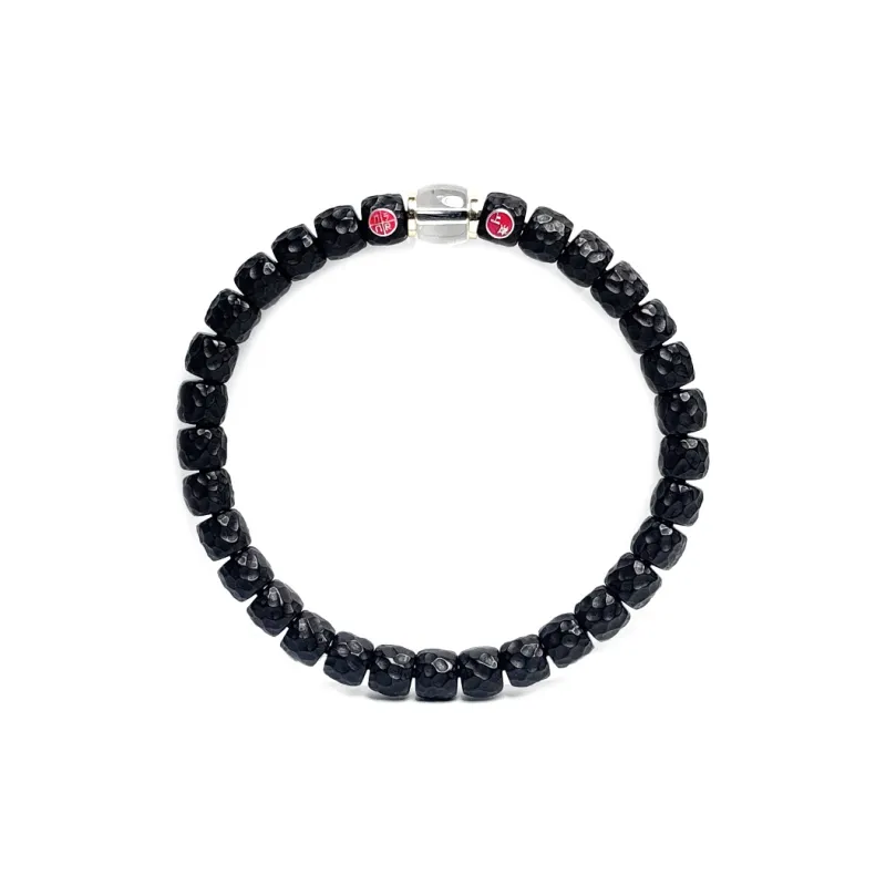 MOUNTAINS AND MANS Coconut Shell Beads New Chinese Style Elegant Good Luck Beaded Bracelet Unisex-1