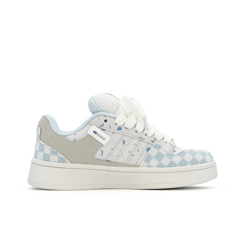 FULLXUAN Low Top Skateboard Shoes Women's Blueberry-2